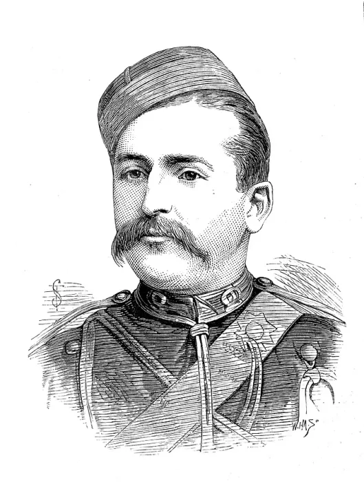 Framed Print : The late Captain Butson, 9th Lancers, killed at Cabul, 1880. Creator: Unknown Framed Print : The late Captain Butson, 9th Lancers, killed at Cabul, 1880. Creator: Unknown