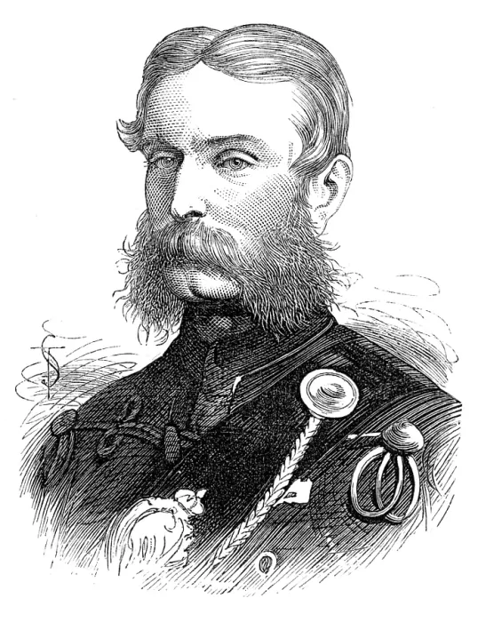 Framed Print : The late Captain G. L. Huyshe, 1874. Creator: Unknown Framed Print : The late Captain G. L. Huyshe, 1874. Creator: Unknown