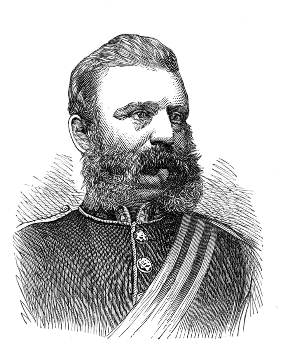 Framed Print : The late Captain Nicol, 1874. Creator: Unknown Framed Print : The late Captain Nicol, 1874. Creator: Unknown