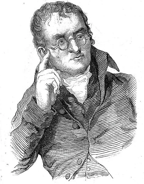 The late Dr. Dalton, 1844. Creator: Unknown