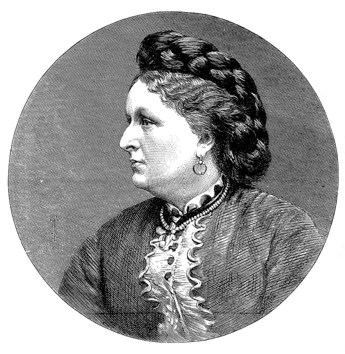 Framed Print : The late Duchess of Westminster, 1881. Creator: Unknown Framed Print : The late Duchess of Westminster, 1881. Creator: Unknown