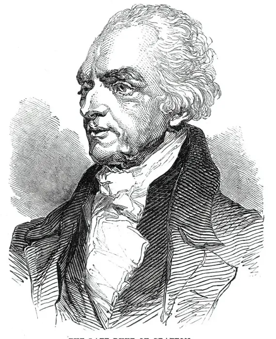Framed Print : The late Duke of Grafton, 1844. Creator: Unknown