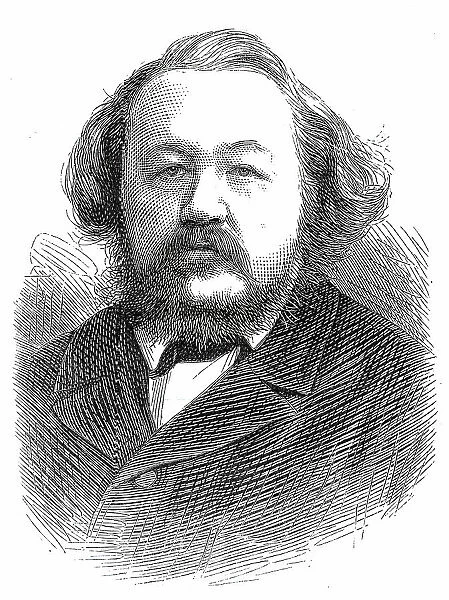The late F. Freiligrath, 1876. Creator: Unknown