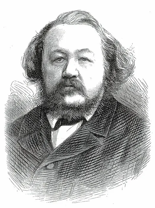 Framed Print : The late F. Freiligrath, 1876. Creator: Unknown Framed Print : The late F. Freiligrath, 1876. Creator: Unknown