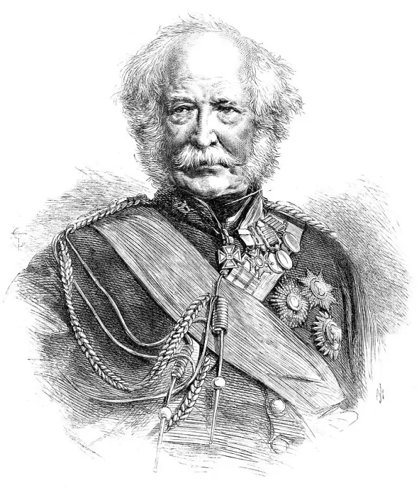 Framed Print : The late Field Marshal Lord Gough, 1869. Creator: Unknown Framed Print : The late Field Marshal Lord Gough, 1869. Creator: Unknown