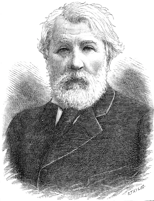 Framed Print : The late Ivan Tourguenieff, Russian novelist, 1883. Creator: Unknown Framed Print : The late Ivan Tourguenieff, Russian novelist, 1883. Creator: Unknown