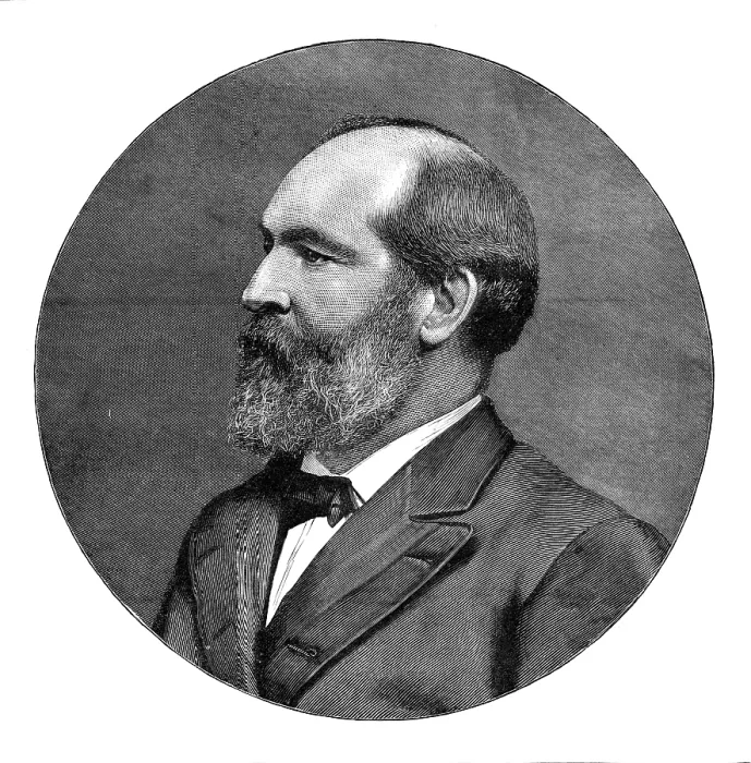 Framed Print : The late James A. Garfield, President of the United States, 1881. Creator: Unknown Framed Print : The late James A. Garfield, President of the United States, 1881. Creator: Unknown