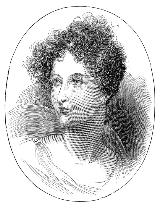 Framed Print : The late Lady Charlotte Bacon (Byron's Ianthe') - aged sixteen, 1880. Creator: Unknown Framed Print : The late Lady Charlotte Bacon (Byron's Ianthe') - aged sixteen, 1880. Creator: Unknown