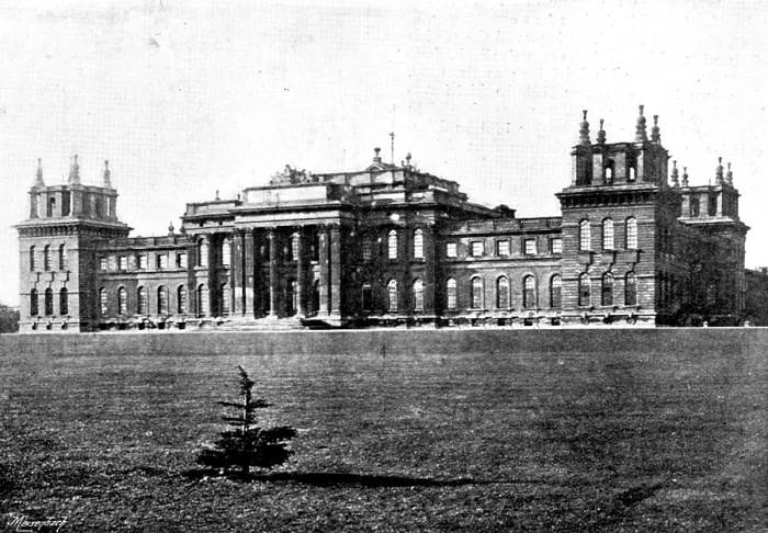 Framed Print : The late Lord Randolph Churchill: Blenheim Palace, birthplace of Lord Randolph Churchill, 1895. Creator: Taunt & Co Framed Print : The late Lord Randolph Churchill: Blenheim Palace, birthplace of Lord Randolph Churchill, 1895. Creator: Taunt & Co