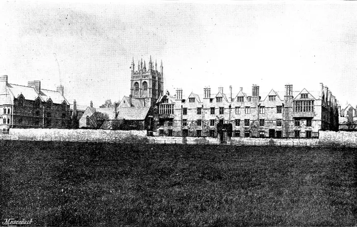 Framed Print : The late Lord Randolph Churchill: Merton College, Oxford, 1895. Creator: Hills and Saunders Framed Print : The late Lord Randolph Churchill: Merton College, Oxford, 1895. Creator: Hills and Saunders