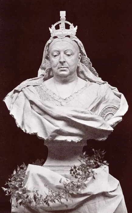 Framed Print : Her Late Majesty Queen Victoria, 1901