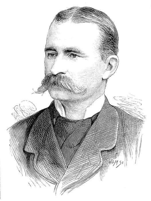 Framed Print : The late Major John Cook, 1880. Creator: W. I. Mosses Framed Print : The late Major John Cook, 1880. Creator: W. I. Mosses