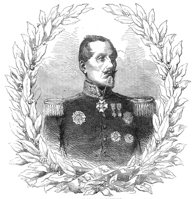 Framed Print : The late Marshal St. Arnaud, 1854. Creator: Unknown Framed Print : The late Marshal St. Arnaud, 1854. Creator: Unknown