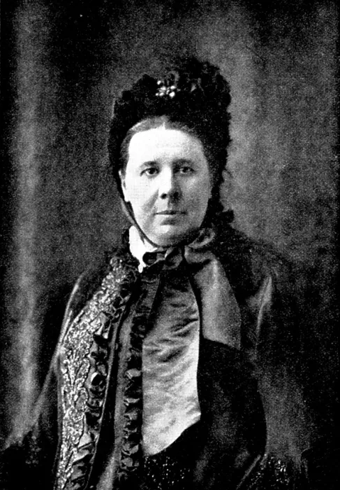 Framed Print : The late Miss Emily Faithfull, 1895. Creator: W&D Downey