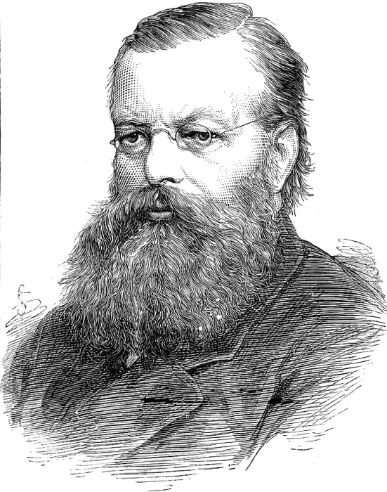 Framed Print : The late Mr. Edward Miall, 1881. Creator: Unknown Framed Print : The late Mr. Edward Miall, 1881. Creator: Unknown