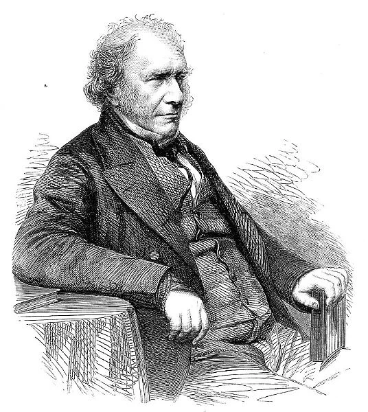 The late Mr. J. E. M'Culloch, 1864. Creator: Unknown