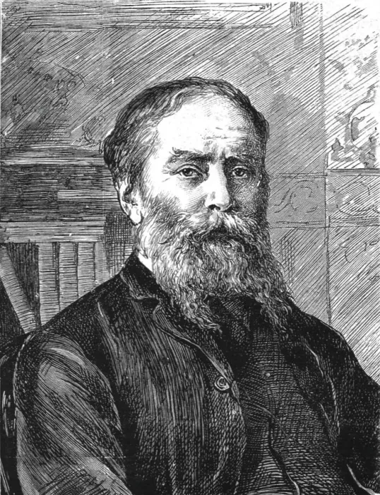 Framed Print : The Late Mr James Russell Lowell, 1891. Creator: Unknown