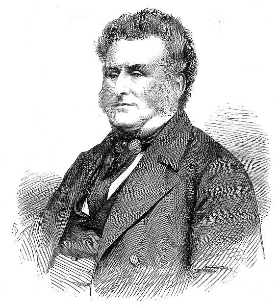 The late Mr. Jonas Webb, 1862. Creator: Unknown