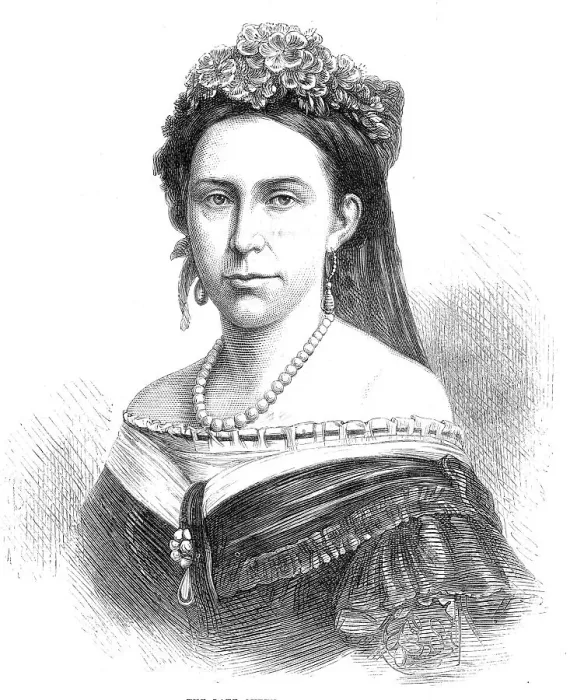 Framed Print : The late Queen of Sweden, 1871. Creator: Unknown Framed Print : The late Queen of Sweden, 1871. Creator: Unknown