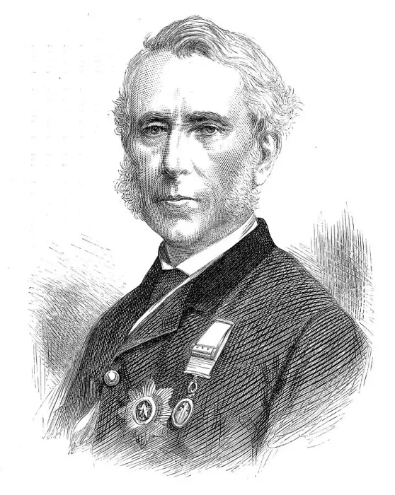 Framed Print : The late Sir Donald M'Leod, 1872. Creator: Unknown Framed Print : The late Sir Donald M'Leod, 1872. Creator: Unknown