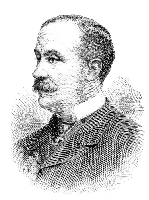 Framed Print : The late Sir Edward Cowan, of Belfast, 1890. Creator: Unknown Framed Print : The late Sir Edward Cowan, of Belfast, 1890. Creator: Unknown