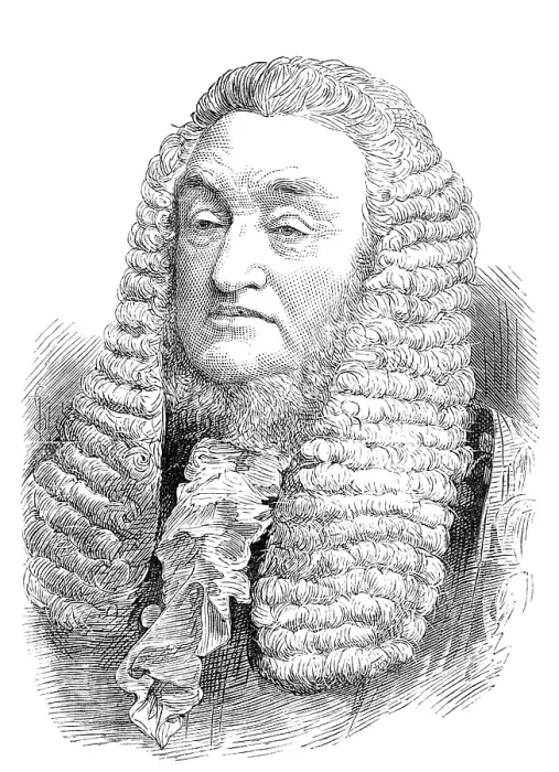 Framed Print : The late Sir W. M. James, Judge of the Court of Appeal, 1881. Creator: Unknown Framed Print : The late Sir W. M. James, Judge of the Court of Appeal, 1881. Creator: Unknown
