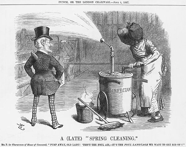 A Late Spring Cleaning, 1887. Artist: Joseph Swain