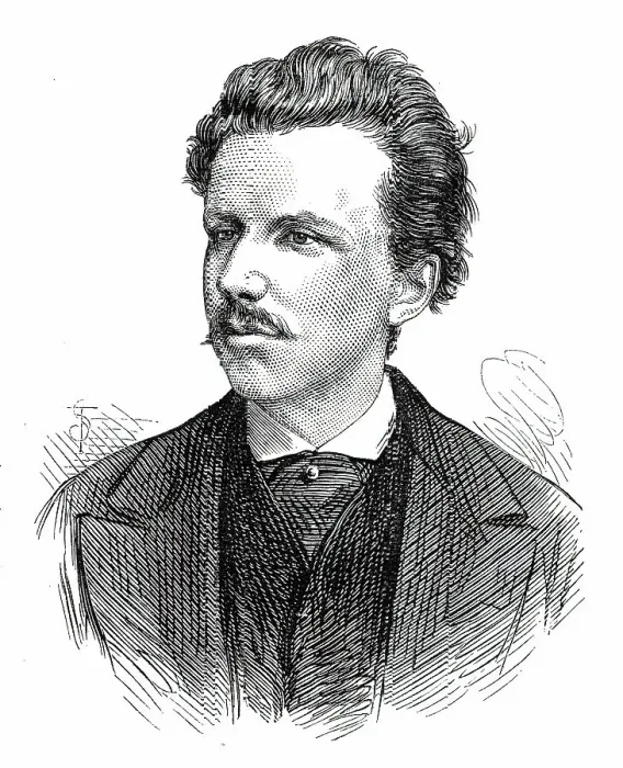 Framed Print : The late Viscount Amberley, 1876. Creator: Unknown Framed Print : The late Viscount Amberley, 1876. Creator: Unknown