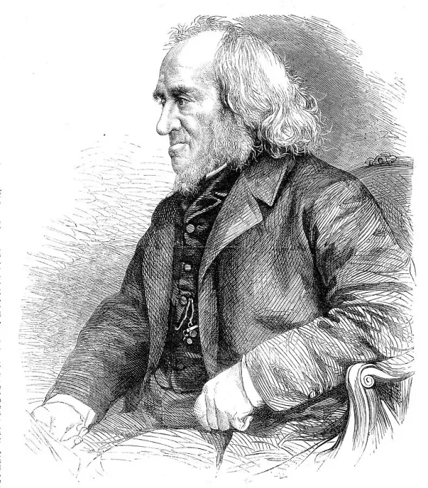 Framed Print : The late W. Hunt, water-colour painter, 1864. Creator: Unknown Framed Print : The late W. Hunt, water-colour painter, 1864. Creator: Unknown
