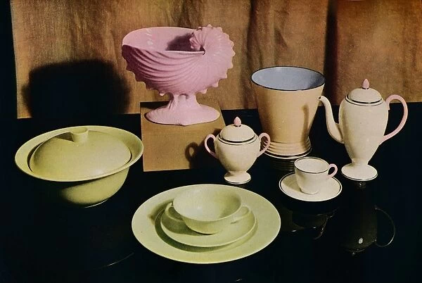 Some of the latest product of the Wedgwood Etruria factory, 1936
