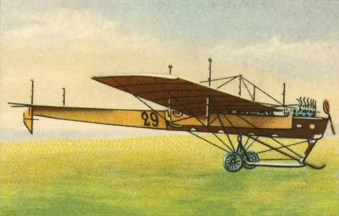 Framed Print : Lathams plane, 1909, (1932). Creator: Unknown Framed Print : Lathams plane, 1909, (1932). Creator: Unknown