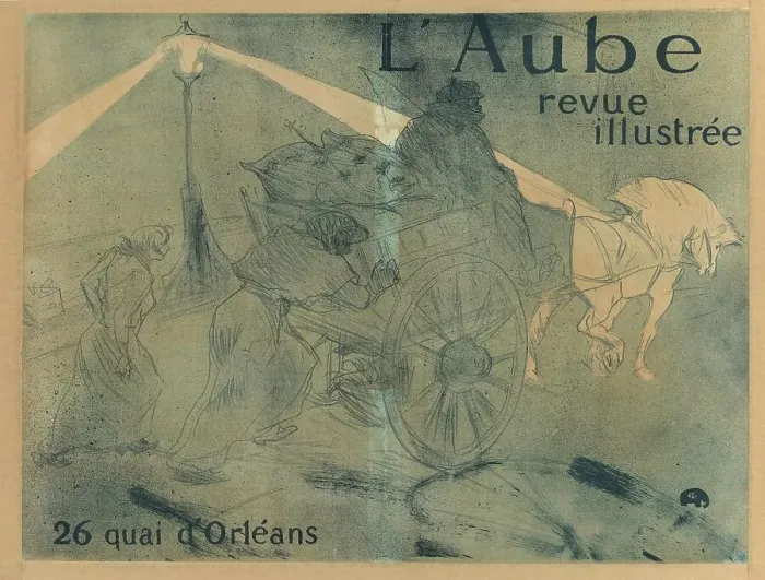 Framed Print : L'Aube, 1896. Creator: Toulouse-Lautrec, Henri, de (1864-1901) Framed Print : L'Aube, 1896. Creator: Toulouse-Lautrec, Henri, de (1864-1901)