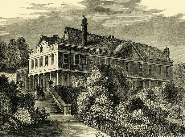 Lauderdale House, in 1820, (c1876). Creator: Unknown