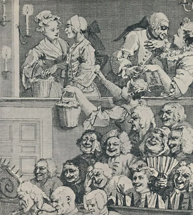 Framed Print : The Laughing Audience, 1733, (1920) Framed Print : The Laughing Audience, 1733, (1920)