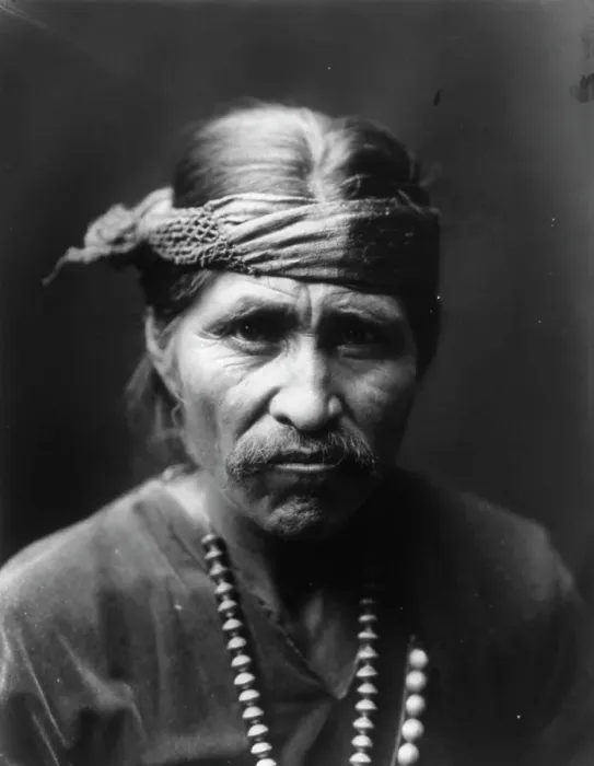 Framed Print : The Laughing Singer, c1905. Creator: Edward Sheriff Curtis Framed Print : The Laughing Singer, c1905. Creator: Edward Sheriff Curtis