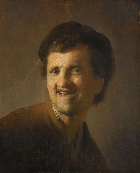 Laughing Young Man, c.1629-c.1630. Creator: Circle of Rembrandt