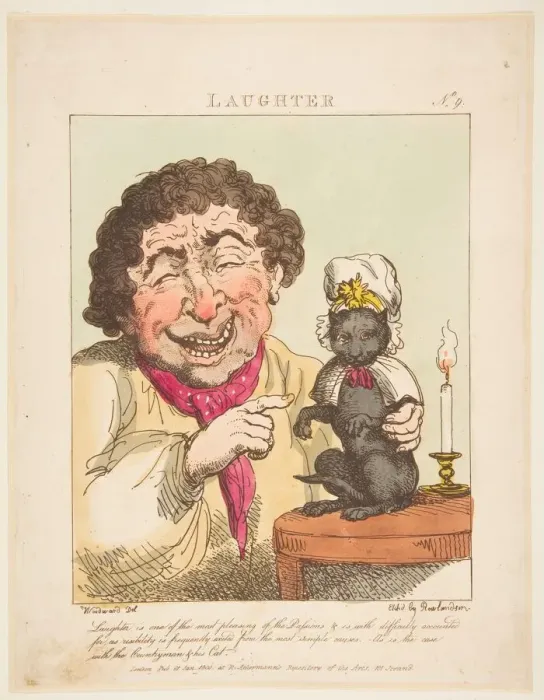 Framed Print : Laughter, January 21, 1800. Creator: Thomas Rowlandson Framed Print : Laughter, January 21, 1800. Creator: Thomas Rowlandson