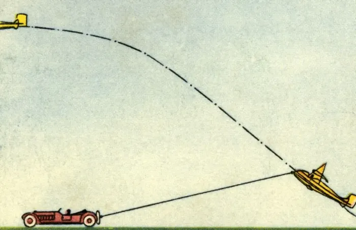 Framed Print : Launch of a glider, 1932. Creator: Unknown Framed Print : Launch of a glider, 1932. Creator: Unknown
