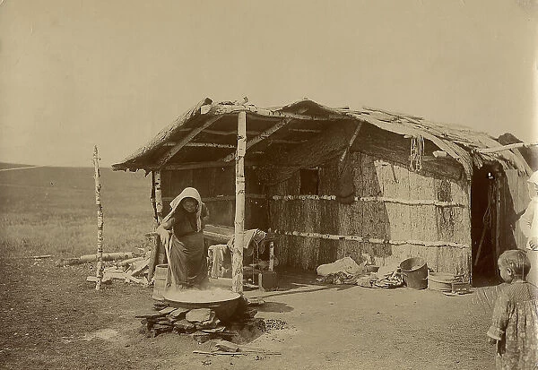 Laundry on Lake Shira, 1900-1909. Creator: LI Vonago