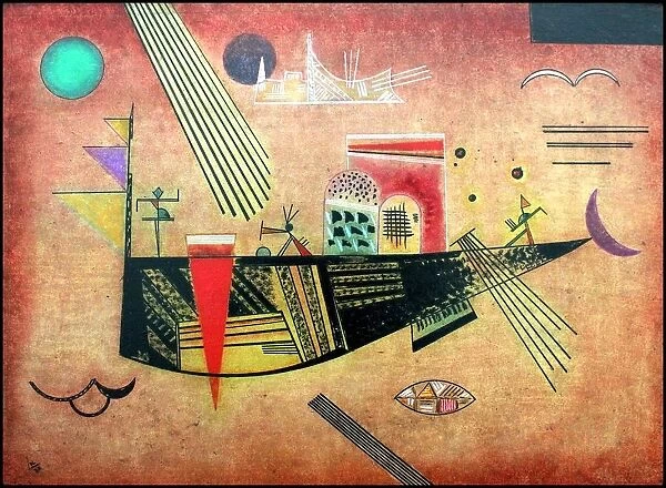 Launisch, 1930. Artist: Kandinsky, Wassily Vasilyevich (1866-1944)