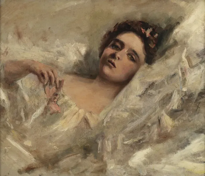 Framed Print : Laura Alice, 1893. Creator: Alice Pike Barney Framed Print : Laura Alice, 1893. Creator: Alice Pike Barney