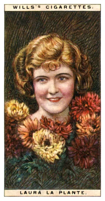 Framed Print : Laura la Plante (1904-1996), American actress, 1928. Artist: WD & HO Wills Framed Print : Laura la Plante (1904-1996), American actress, 1928. Artist: WD & HO Wills
