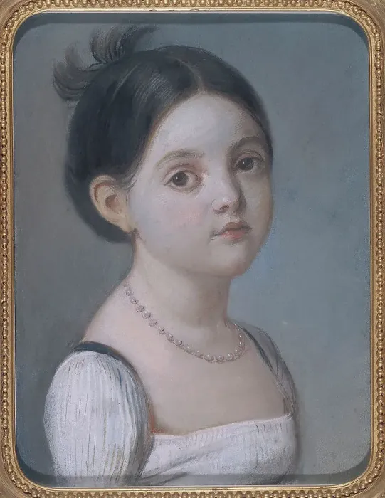 Framed Print : Laure de Balzac as a child. Creator: Unknown Framed Print : Laure de Balzac as a child. Creator: Unknown
