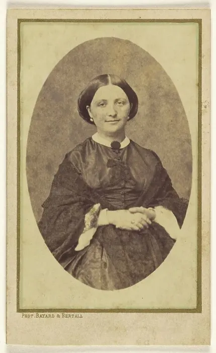 Framed Print : Laure Le Masson, 1861. Creator: Bayard & Bertall Framed Print : Laure Le Masson, 1861. Creator: Bayard & Bertall