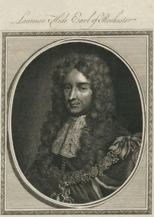 Framed Print : Laurence Hide Earl of Rochester, 1785. Creator: Unknown Framed Print : Laurence Hide Earl of Rochester, 1785. Creator: Unknown