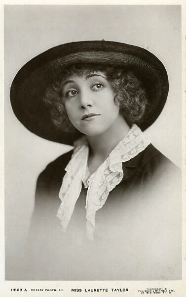 Laurette Taylor, American actress, c1905-c1919(?). Artist: Foulsham and Banfield