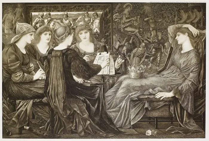 Framed Print : Laus Veneris, c1870s, (1900). Creator: Unknown Framed Print : Laus Veneris, c1870s, (1900). Creator: Unknown