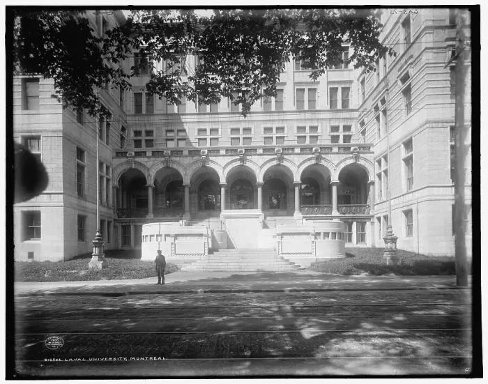 Framed Print : Laval University, Montreal, c1900. Creator: William H. Jackson Framed Print : Laval University, Montreal, c1900. Creator: William H. Jackson