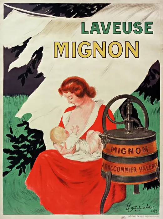 Framed Print : Laveuse Mignon, 1921. Creator: Cappiello, Leonetto (1875-1942) Framed Print : Laveuse Mignon, 1921. Creator: Cappiello, Leonetto (1875-1942)