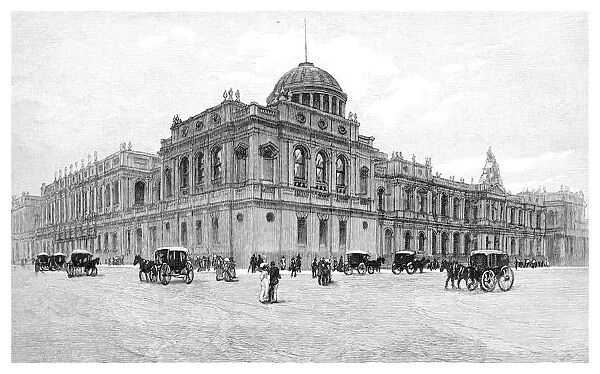 The Law Courts, Melbourne, Victoria, Australia, 1886